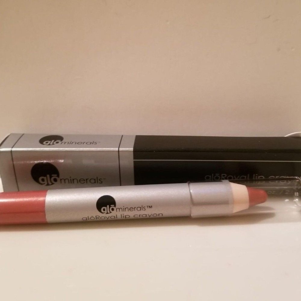 Glo Minerals Glo Skin Beauty Glo Royal Lip Crayon Lipstick Pink 0.10 oz/2.8 g